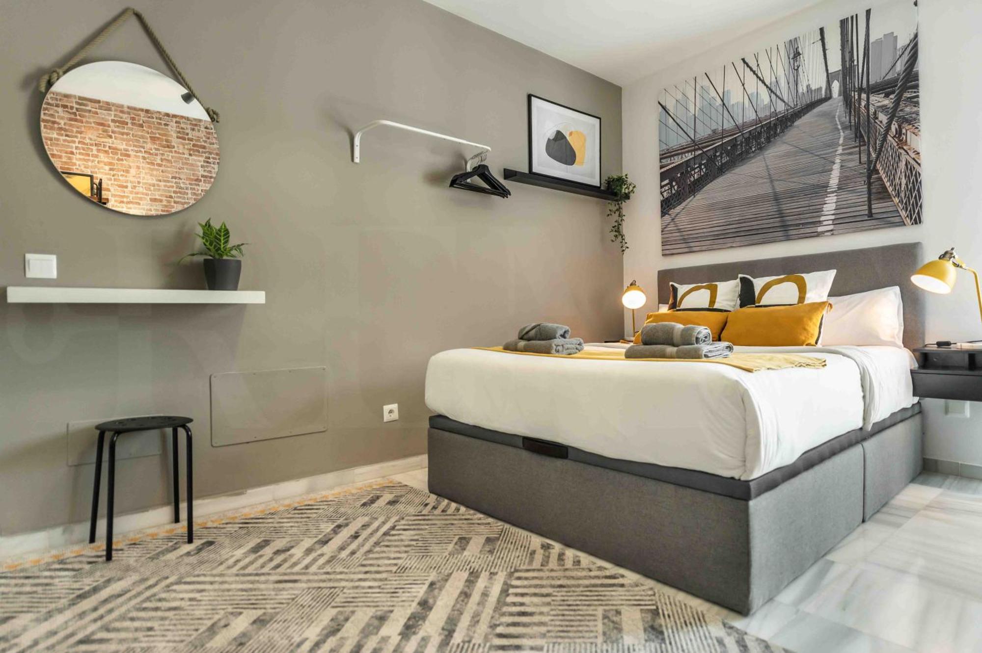 Modern Studio w/ Private Rooftop Terrace Málaga Exterior foto